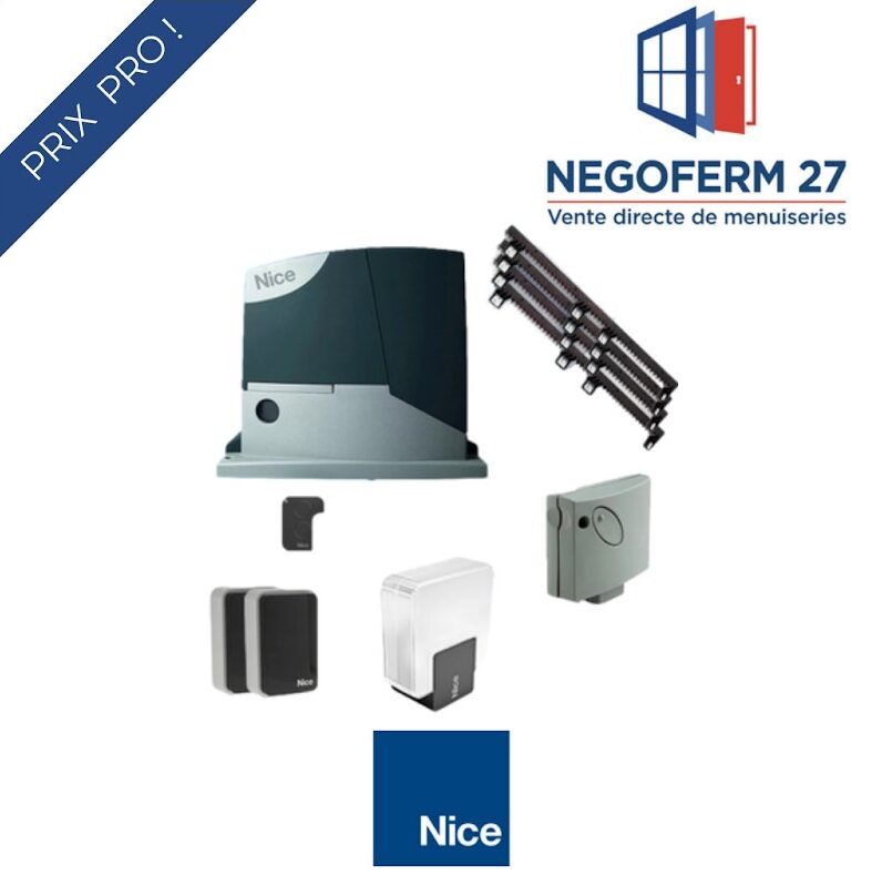 Motorisation portail coulissant NICE-ROAD400